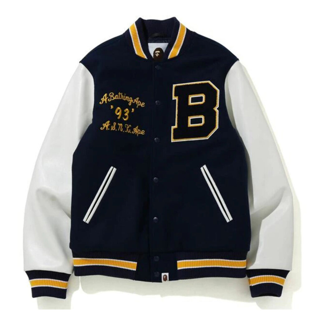 Blue Varsity Jacket | Light Blue, Navy Blue & Royal Blue