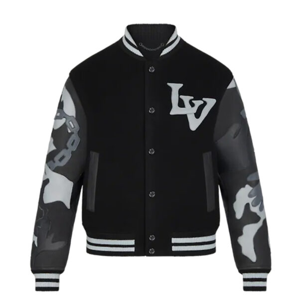 Louis Vuitton Chains Varsity Jacket – Camo