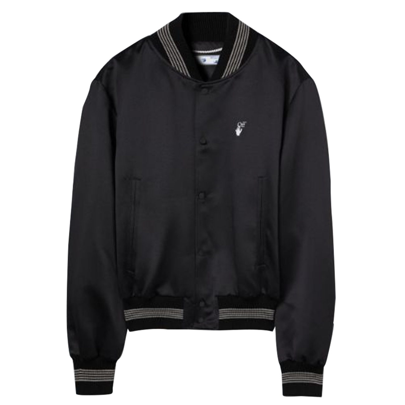 Off-White Varsity Jacket – Black