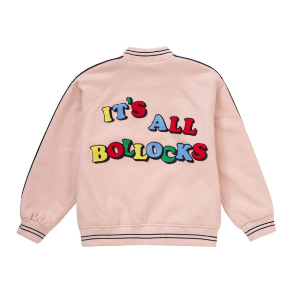 Supreme Jamie Reid It’s All Bollocks Varsity Jacket – Pink