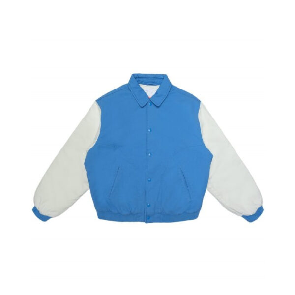 Supreme Twill Varsity Jacket – Blue